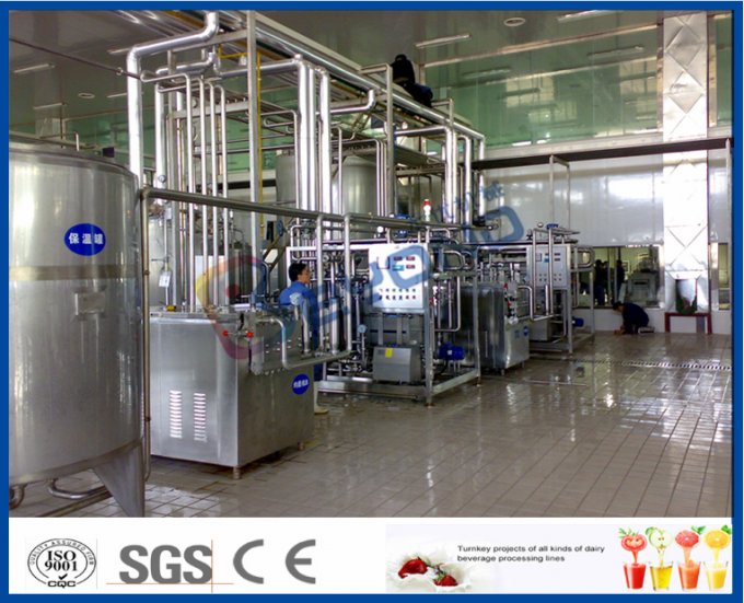 Machines multifonctionnelles de production laitière pour le lait UHT/crème/beurre pasteurisés