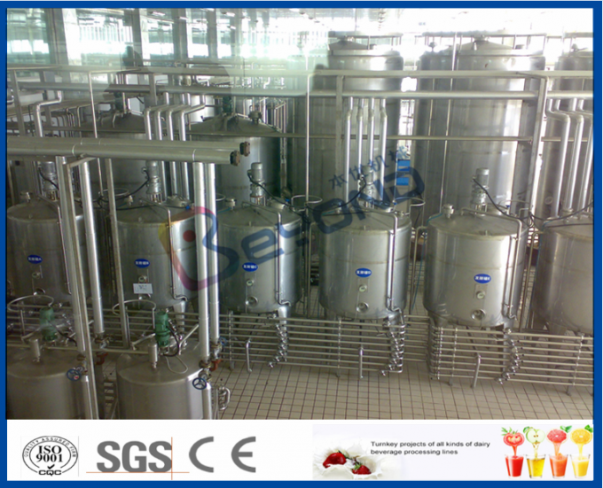 Machines multifonctionnelles de production laitière pour le lait UHT/crème/beurre pasteurisés