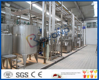 Complete 2000LPH Smart Integrated Dairy Processing Plant 500ml Bottle Filling