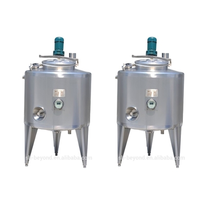 Customized Drum Jacketed Insulated Stainless Steel Storage Tank Liquid Water Storing Vessel
