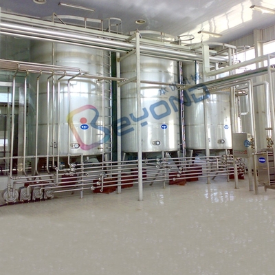 45000L  Food Grade Fermentation  Stainless Steel Tanks With Thermometer