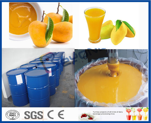 Chaîne de fabrication de mangue de machine de processeur de fruit pour l'installation de transformation de jus