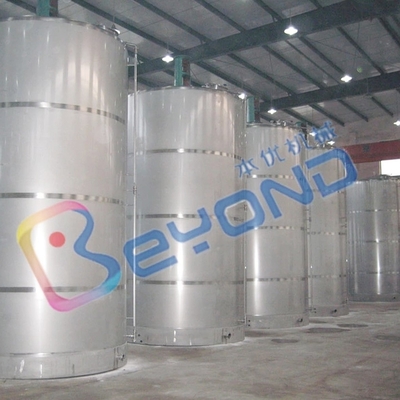 L'acier inoxydable de refroidissement échoue le réservoir de stockage de silo de lait extérieur