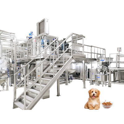 Nettoyage complètement automatique de la machine CIP de transformation de la viande d'aliment pour animaux familiers SUS304