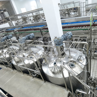 Organigramme de traitement de lait UHT d'étapes de transformation de lait UHT de machine de développement de lait UHT