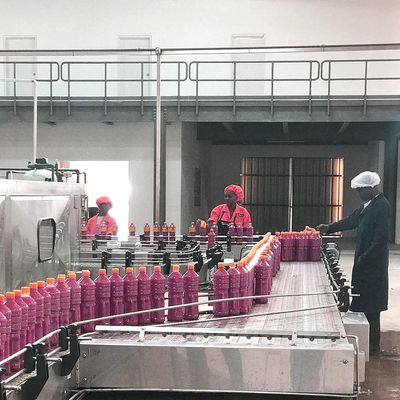 Chaîne de fabrication de la tomate SUS304 automatique pour la fabrication de sauce tomate